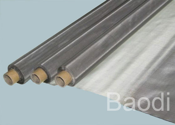 Non Toxic Smell Woven Stainless Steel Mesh  Screen Corrosion / Acid Resistant