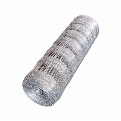 Cercas de malla de alambre de campo galvanizadas con nudo fijo resistentes a la presión de las ovejas