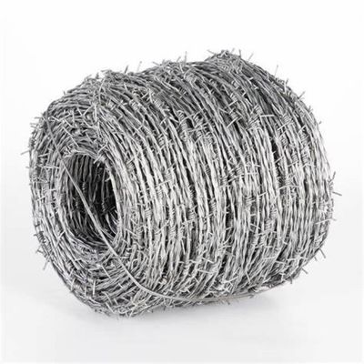 Cerco de alambre de afeitar galvanizado de prisión 500m por rollo sin oxidación