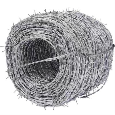 400m 500m de acero inoxidable malla de alambre de afeitar galvanizado torsión tradicional