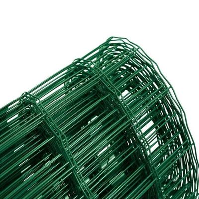 1.83m X 25m Verde holandés Euro Wire Mesh Valla de revestimiento de PVC Resistencia a la corrosión