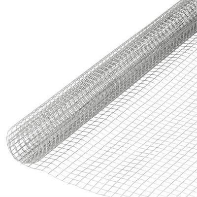 Venta caliente de 1/2 pulgadas 36 x 100 pies Galvanizado de malla de alambre soldado para cercas, Gopher y conejo