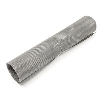 Pantalla de filtración de precisión de malla de alambre tejida ultrafina personalizable de acero inoxidable 304