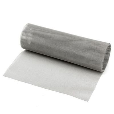 Pantalla de filtro de metal resistente a la corrosión de malla de alambre tejido de acero inoxidable 304 10-500 con rollos anchos personalizables