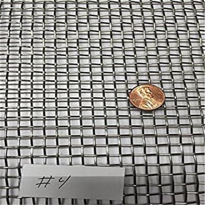 Materiales especiales Molibdeno/ tungsteno/ plata/ aluminio/ platino de tejido plano de acero inoxidable