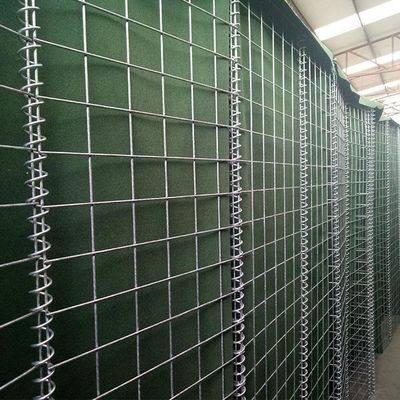 Barrera defensiva soldada con autógena protección balística de la barrera defensiva de la pared resistente de la arena