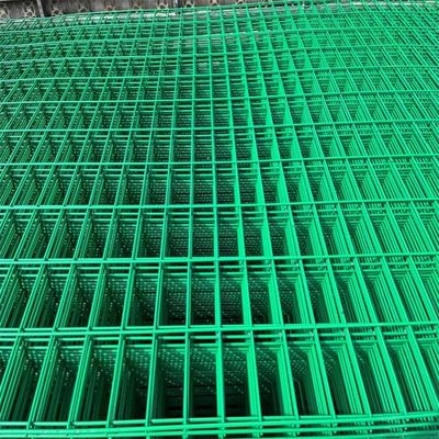 2.0mm-6.0mm malla de alambre de construcción 1X2 PVC negro revestido de malla de alambre de hojas soldadas