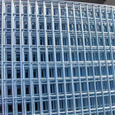 2x2 Paneles de malla de alambre recubierto de plástico 6mm Saldado de malla de alambre agujero cuadrado