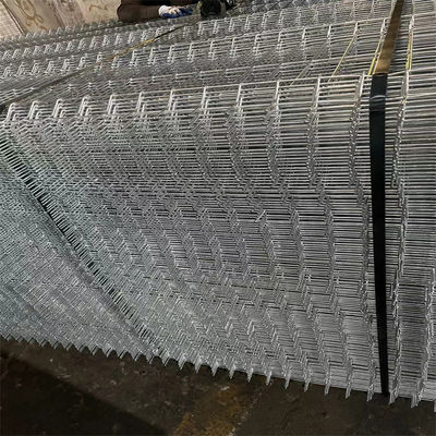 Acero galvanizado PVC revestido de acero metálico 3D valla curva V curva de panel de jardín de la granja cercas