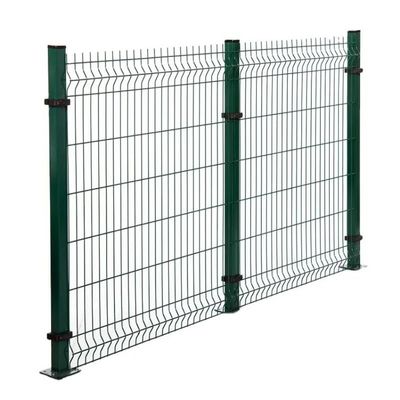 Directas de fábrica 1.8m * 2.5m 3D paneles de vallas de malla de alambre soldado con galvanizado caliente y pulverización electrostática para un montaje fácil y tamaño de agujero personalizado