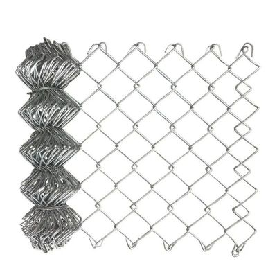 100 pies 8 pies 8 pies 6 pies Galvanizado Chain Link Valla Ciclón Rollo de malla de alambre 50 pies