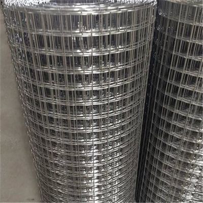 1/2 pulgadas x 1/2 pulgadas 8 medidor de malla de alambre soldado galvanizado para cortar y doblar