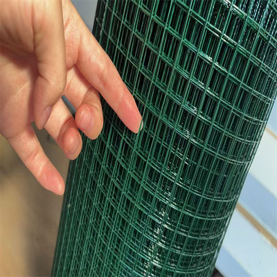 Malla de alambre soldada con autógena PVC al aire libre antienvejecedora de la prueba del tiempo para la protección de límites del parque del chalet