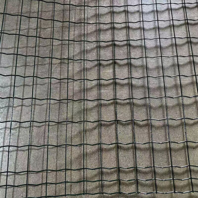 Euro cerco revestido con plástico de PVC cercado con cercas de jardín cercado con malla de la granja usado cercado con malla de alambre soldado con malla de metal