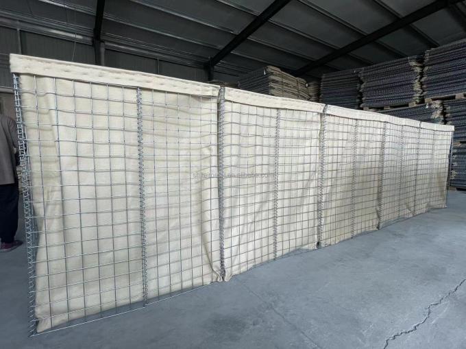 2.0-4.5mm Mil1 Barrera Hesco Protecci&oacute;n contra inundaciones Barrera defensiva 3