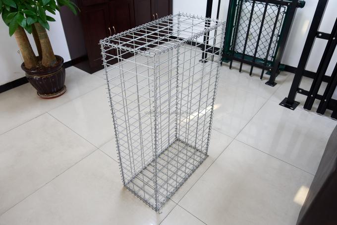 Anti&oacute;xido galvanizado en caliente en caja de gabi&oacute;n 3x1x1m resistencia al desgaste 4