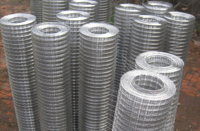 5 a 50 m de longitud BWG12 PVC rollo de malla de alambre soldado para jaulas de conejos 2