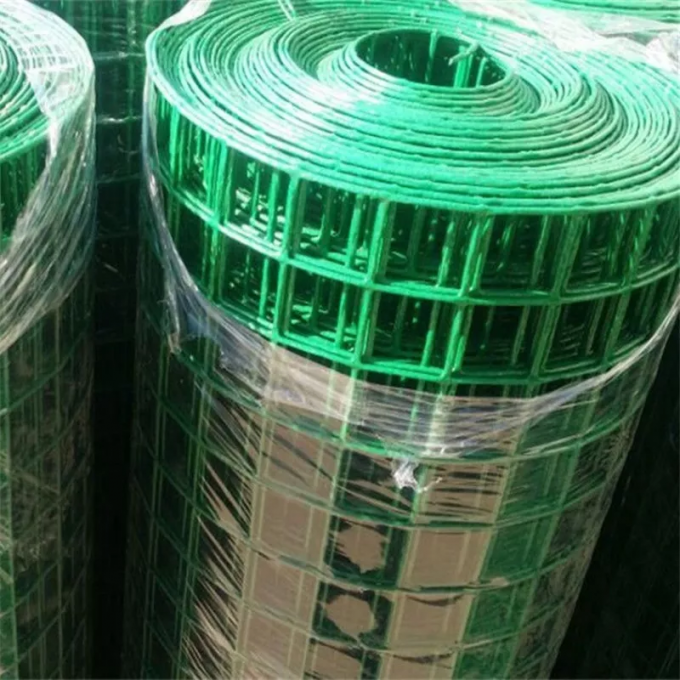 5 a 50 m de longitud BWG12 PVC rollo de malla de alambre soldado para jaulas de conejos 4
