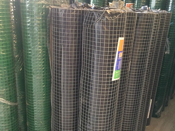 5 a 50 m de longitud BWG12 PVC rollo de malla de alambre soldado para jaulas de conejos 5