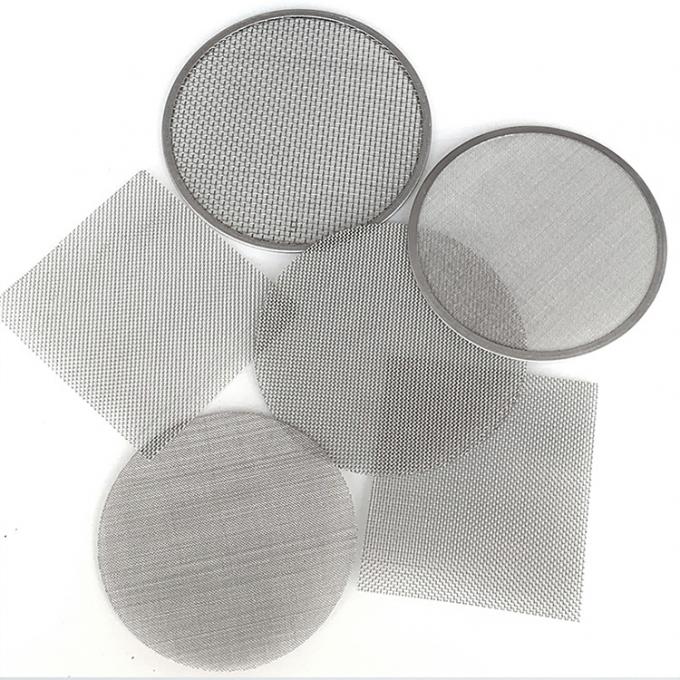 304 316 316L Acero inoxidable malla de alambre tejido de tejido plano resistente al alcalino 9