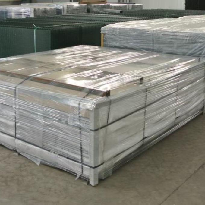 Vinyl revestido 3d cerca curva flexi&oacute;n malla de alambre soldado cerca 1.5*3m 8