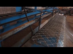 50 pies de longitud de la cerca de diamantes malla de alambre galvanizado de la cadena de enlace de la cerca de rollo