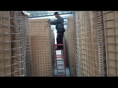 Bolsas defensivas pesadas Barrera de pared de arena para un campo de tiro Barrera Hesco